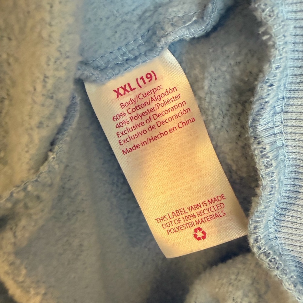 No Boundaries Oversized “Love” Hoodie Sz XXL - Picture 4 of 5